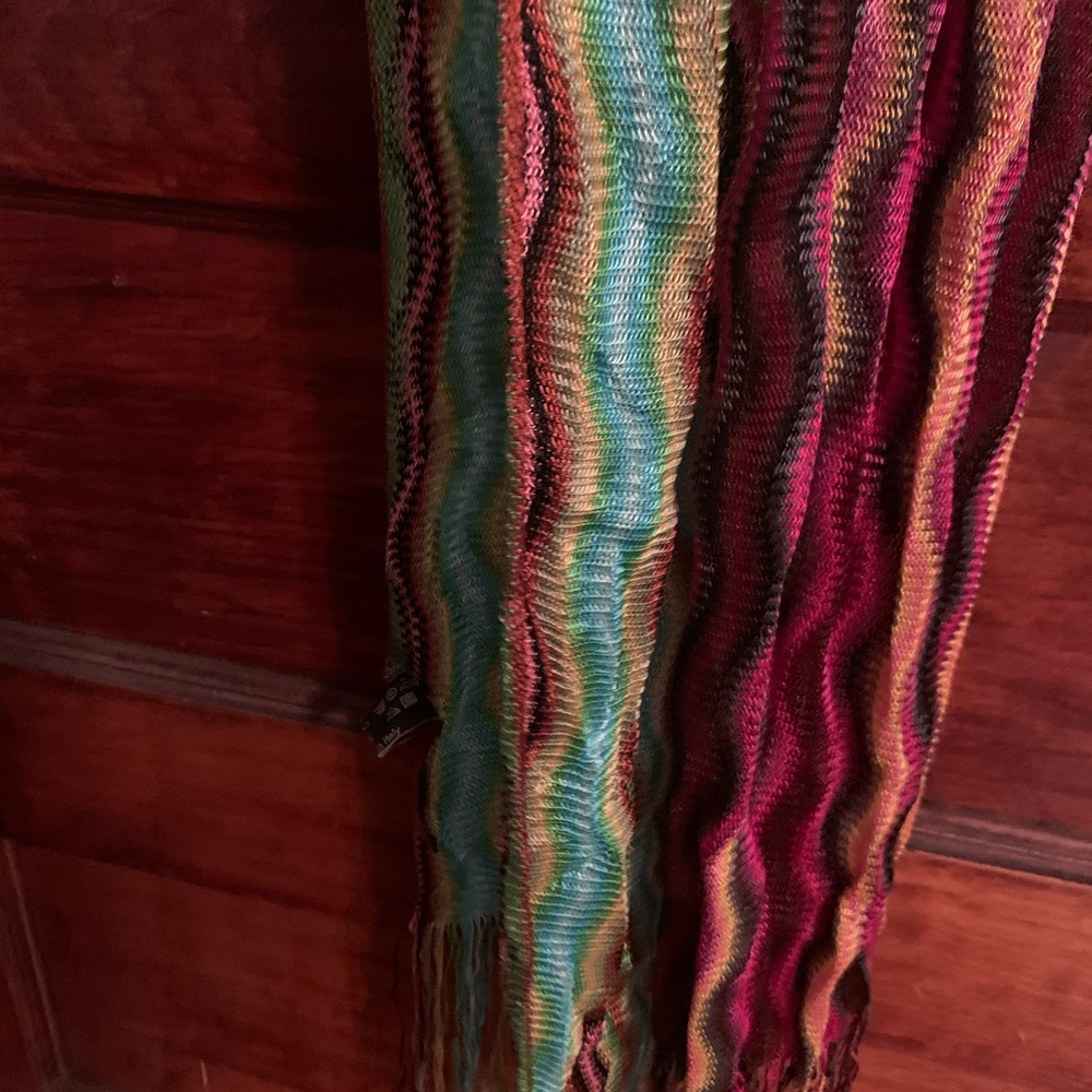 THESE ITEMS WERE BOTH SOLD. Missoni sash/scarves multi color print  NWOT.